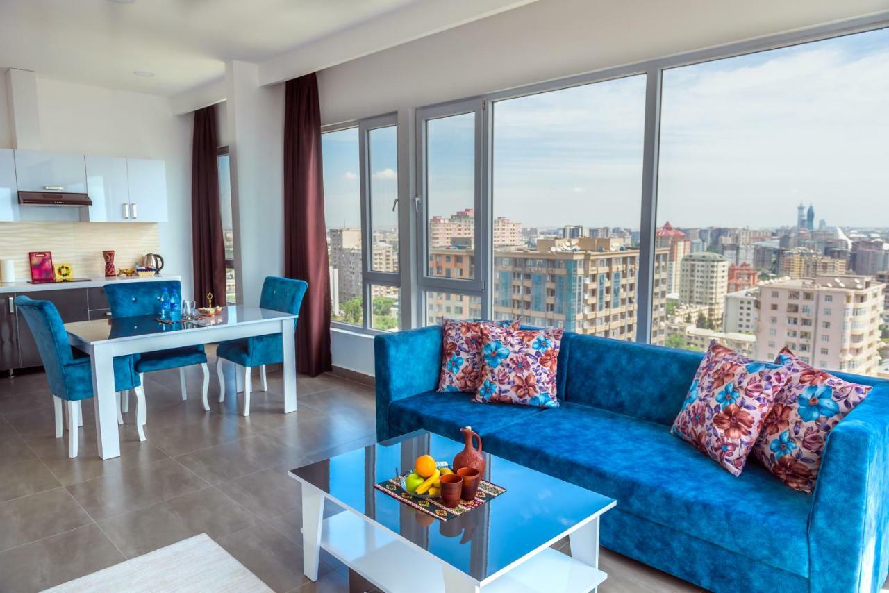 Panorama Baku - 22 Floor Aparthotel Buitenkant foto