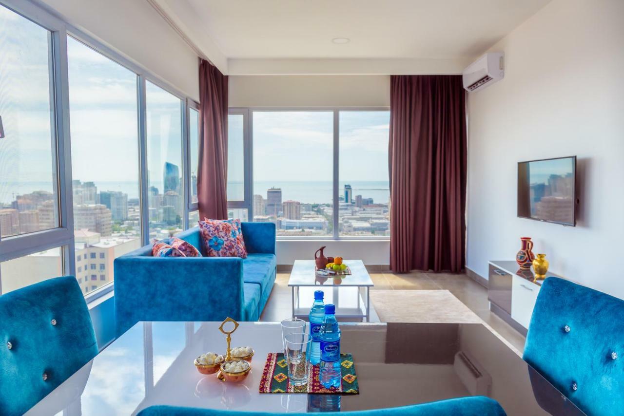 Panorama Baku - 22 Floor Aparthotel Buitenkant foto
