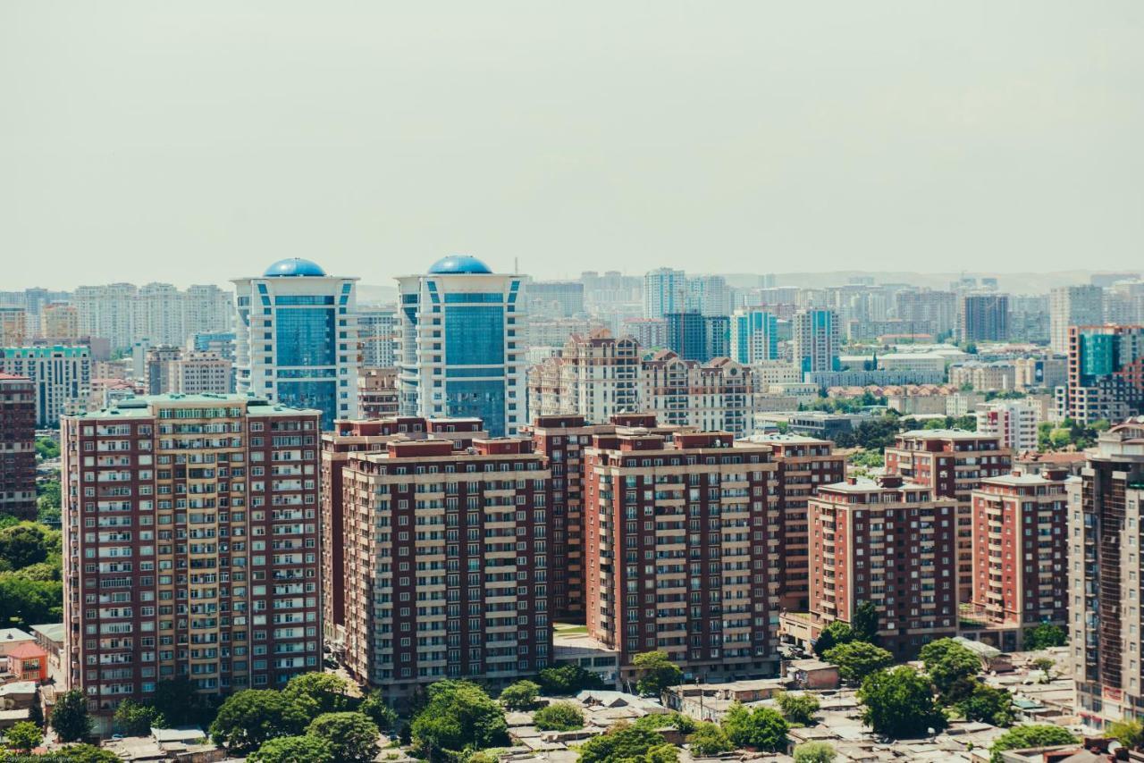 Panorama Baku - 22 Floor Aparthotel Buitenkant foto